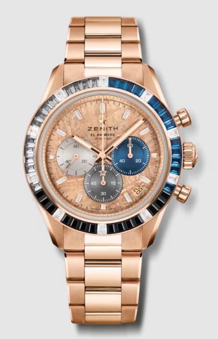 Review Zenith Chronomaster Sport Rose Gold Replica Watch 22.3100.3600/69.M3100